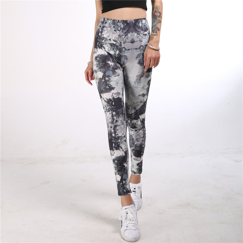 Doodle sport yoga pants