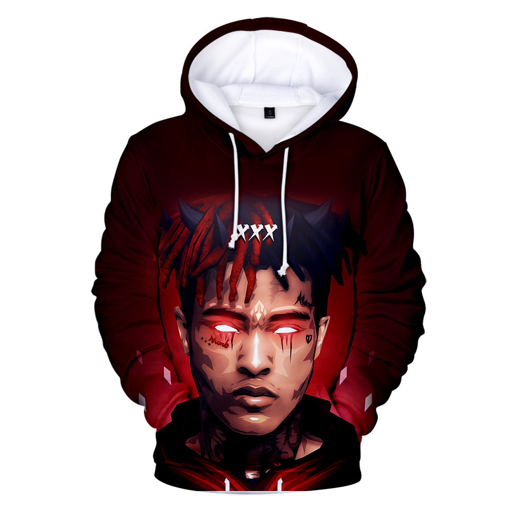 Casual 3D XXXTentacion Men Woman Hoodie Boy