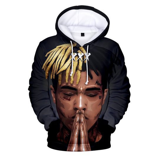 Casual 3D XXXTentacion Men Woman Hoodie Boy