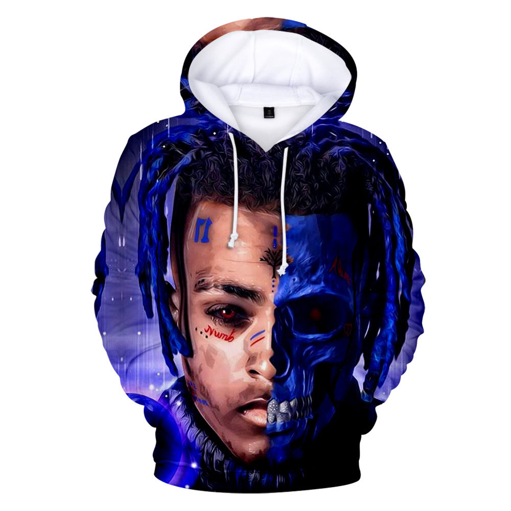 Casual 3D XXXTentacion Men Woman Hoodie Boy