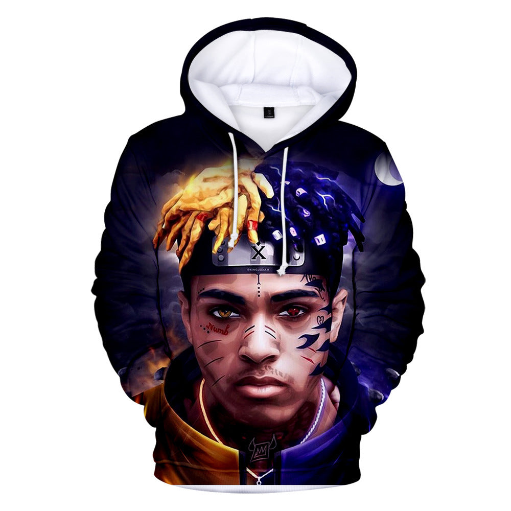 Casual 3D XXXTentacion Men Woman Hoodie Boy