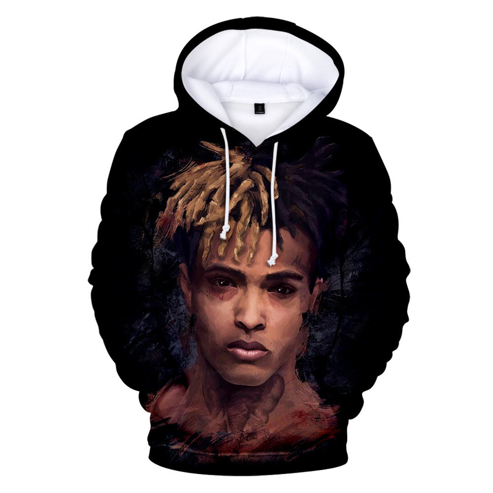 Casual 3D XXXTentacion Men Woman Hoodie Boy