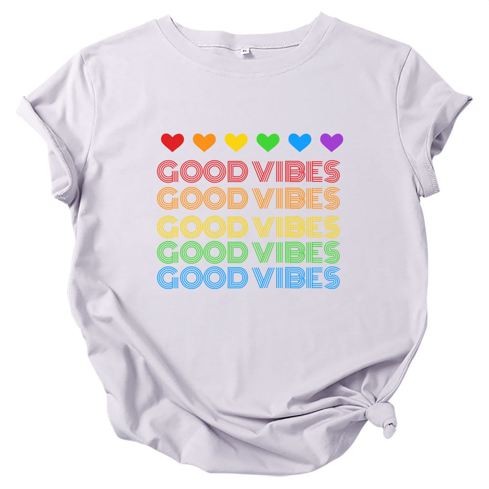 Love Short sleeved T shirt Women