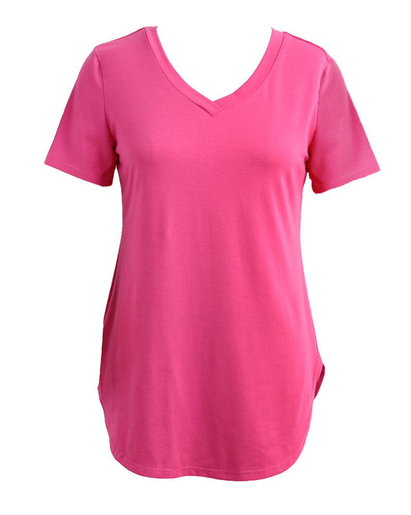 Women's T-shirt Summer Plus Size Tee Basic Shirts