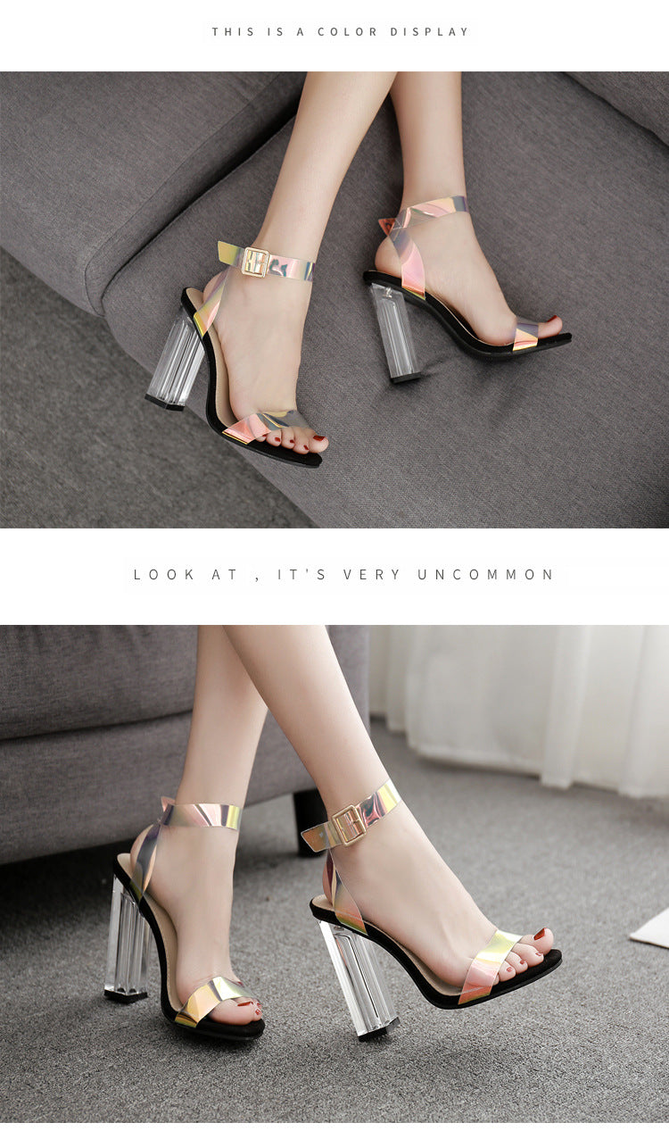 Dynamic Night Out- Transparent High Heels