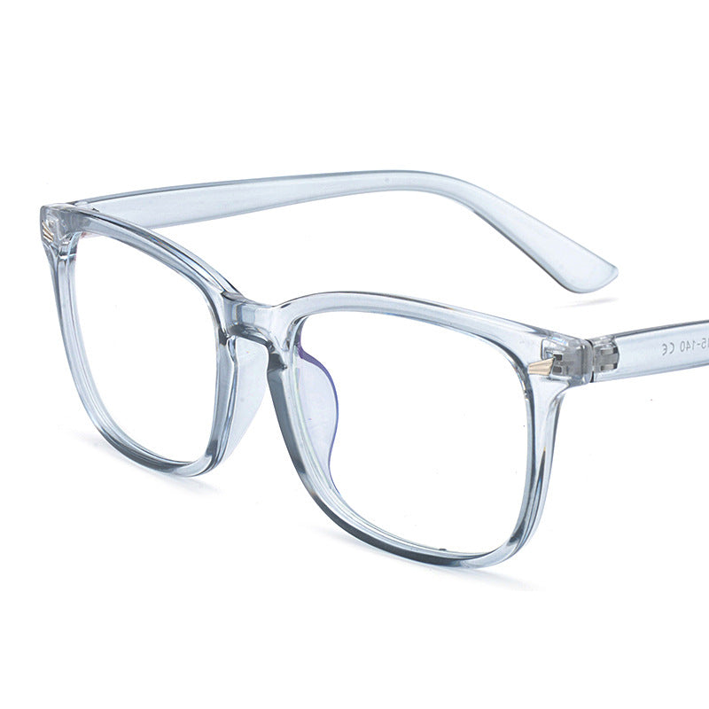 Rivet Anti-blue Glasses Square Anti-blue Flat Lens