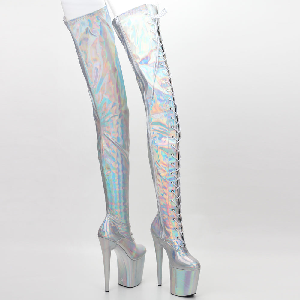 20CM Super High Heel Thigh Boots