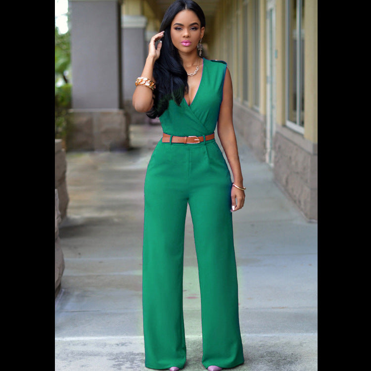 New Women Fashion Jumpsuits Siamese Pants