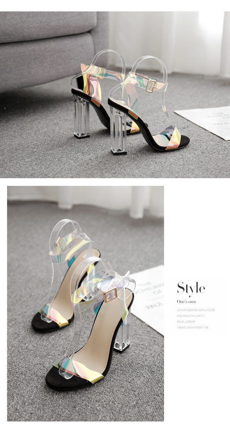 Dynamic Night Out- Transparent High Heels