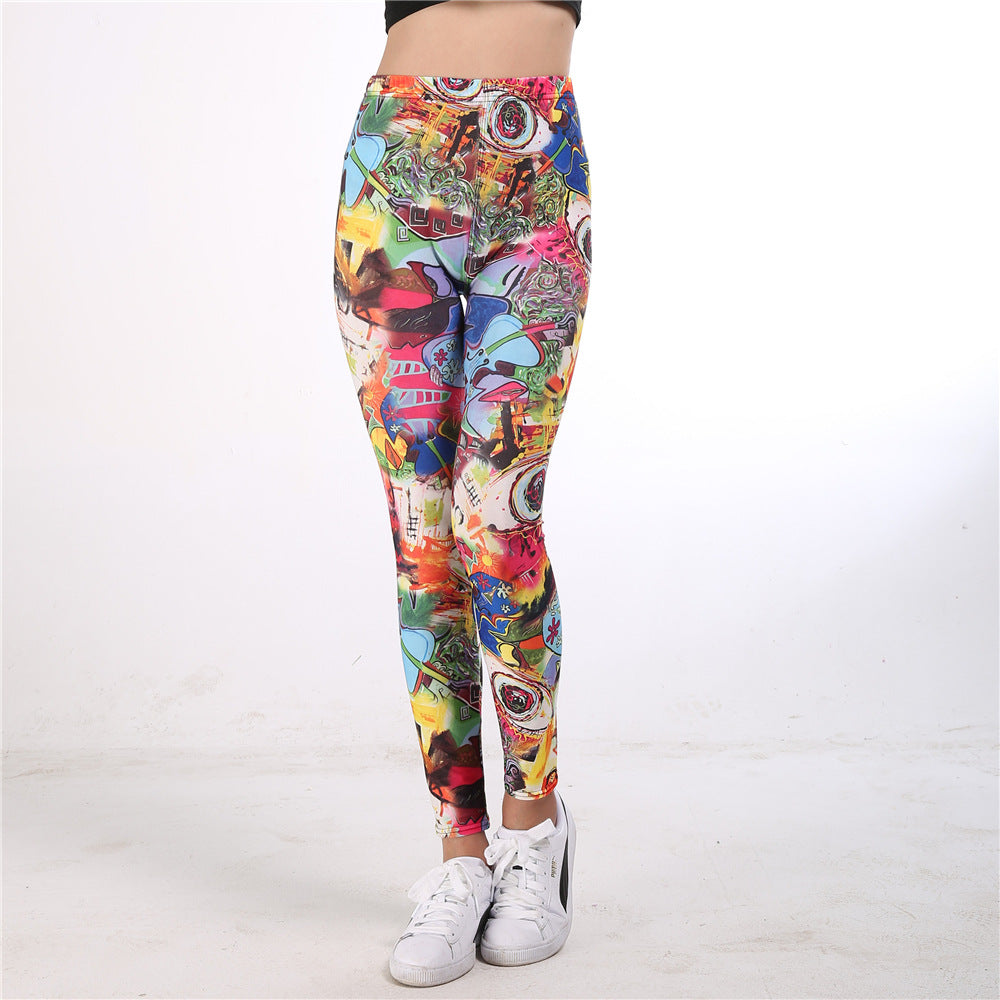 Doodle sport yoga pants