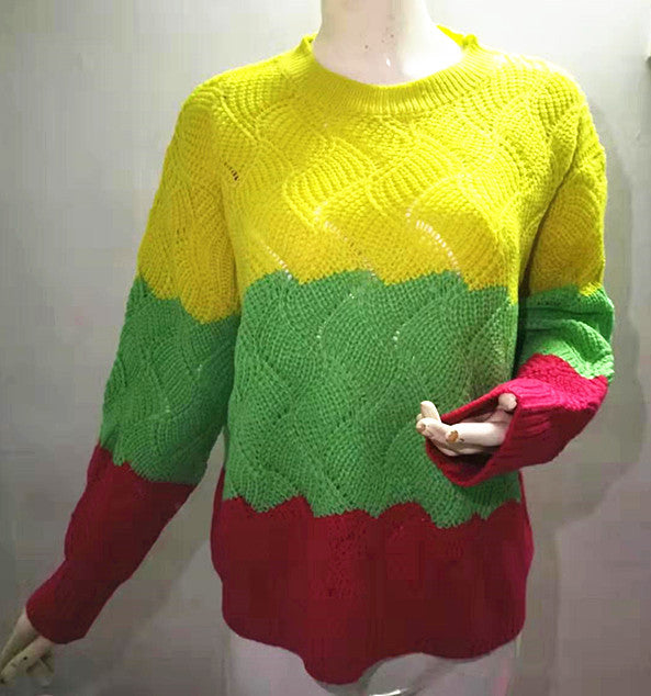 Knit Sweater Pullover Sweater Plus Size Bottoming Shirt Women