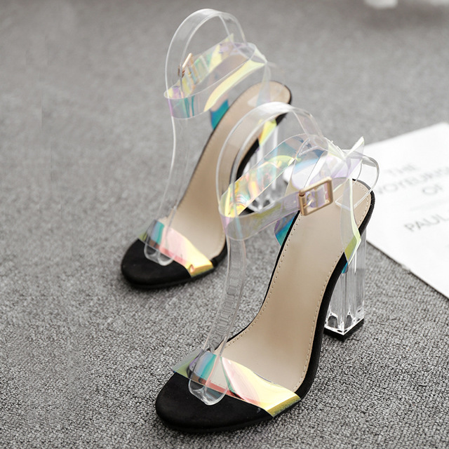 Dynamic Night Out- Transparent High Heels