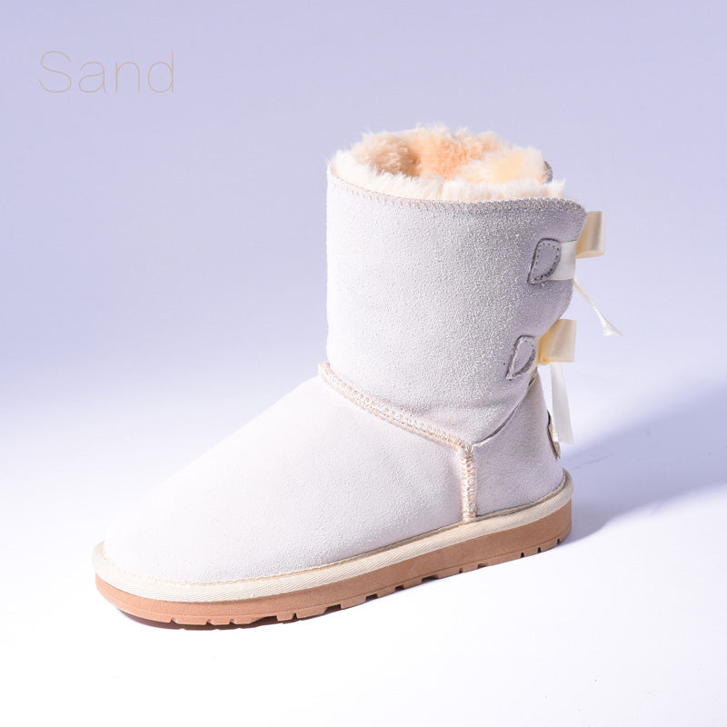 High Quality SALE Women Australia Snow Boots Warm Fur Baileys Bow Boots Women Winter Boots Snow Boots Big Size