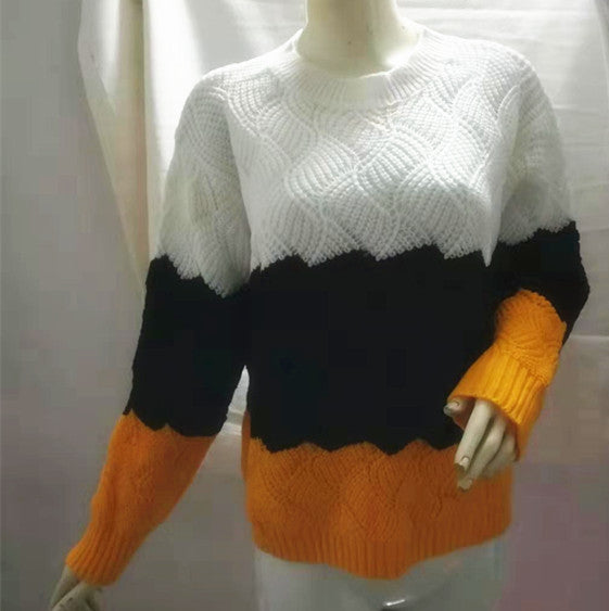 Knit Sweater Pullover Sweater Plus Size Bottoming Shirt Women