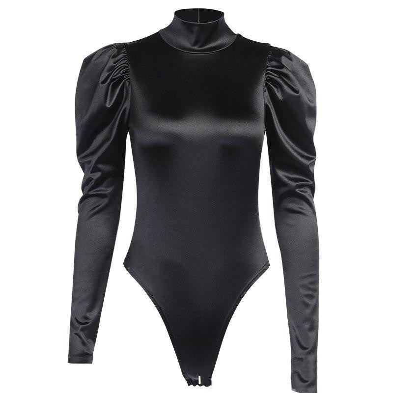 Slim Bodysuit Women's Long-Sleeved Sexy All-Match Base Coat