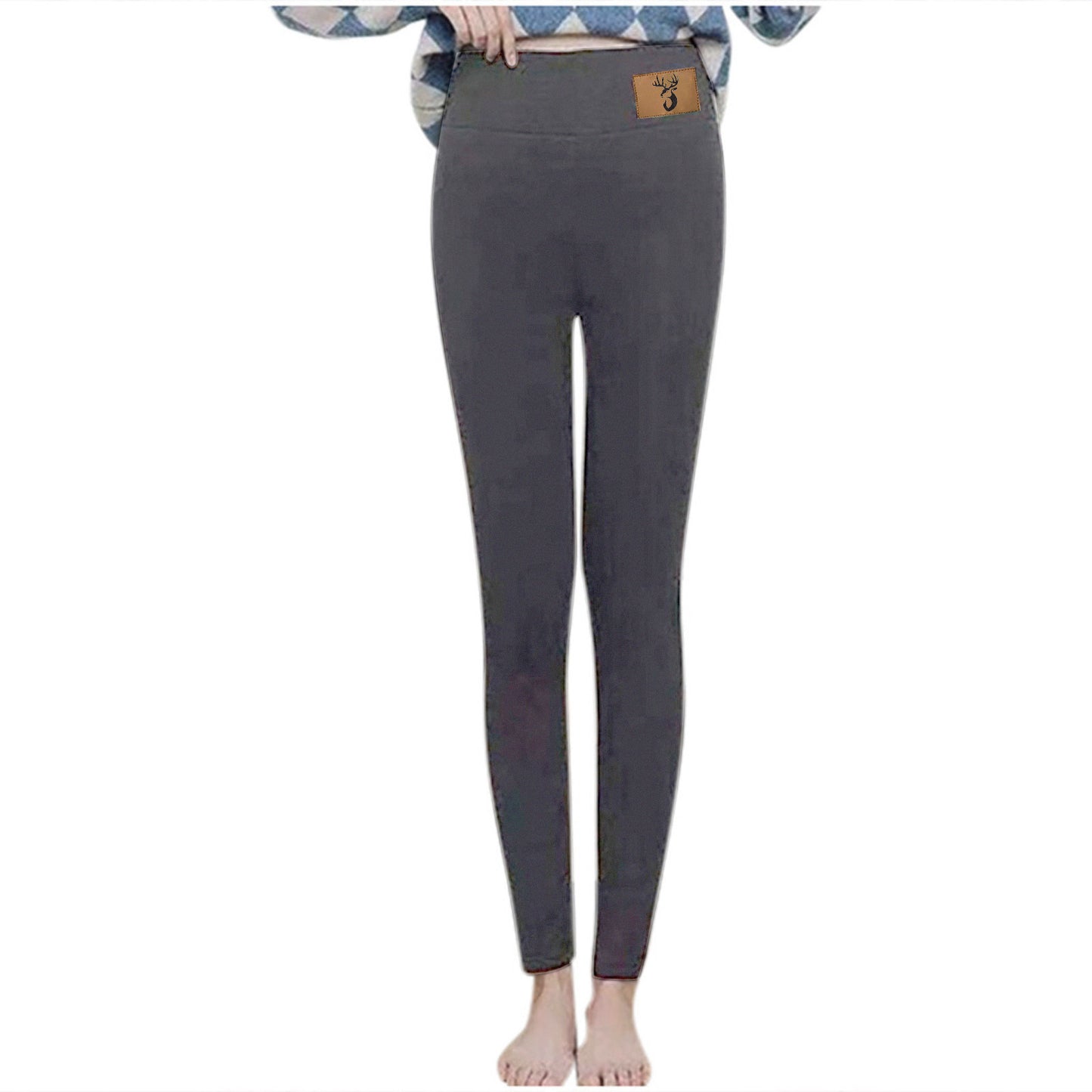 Women's Casual Elastic High-waisted Slim Pants