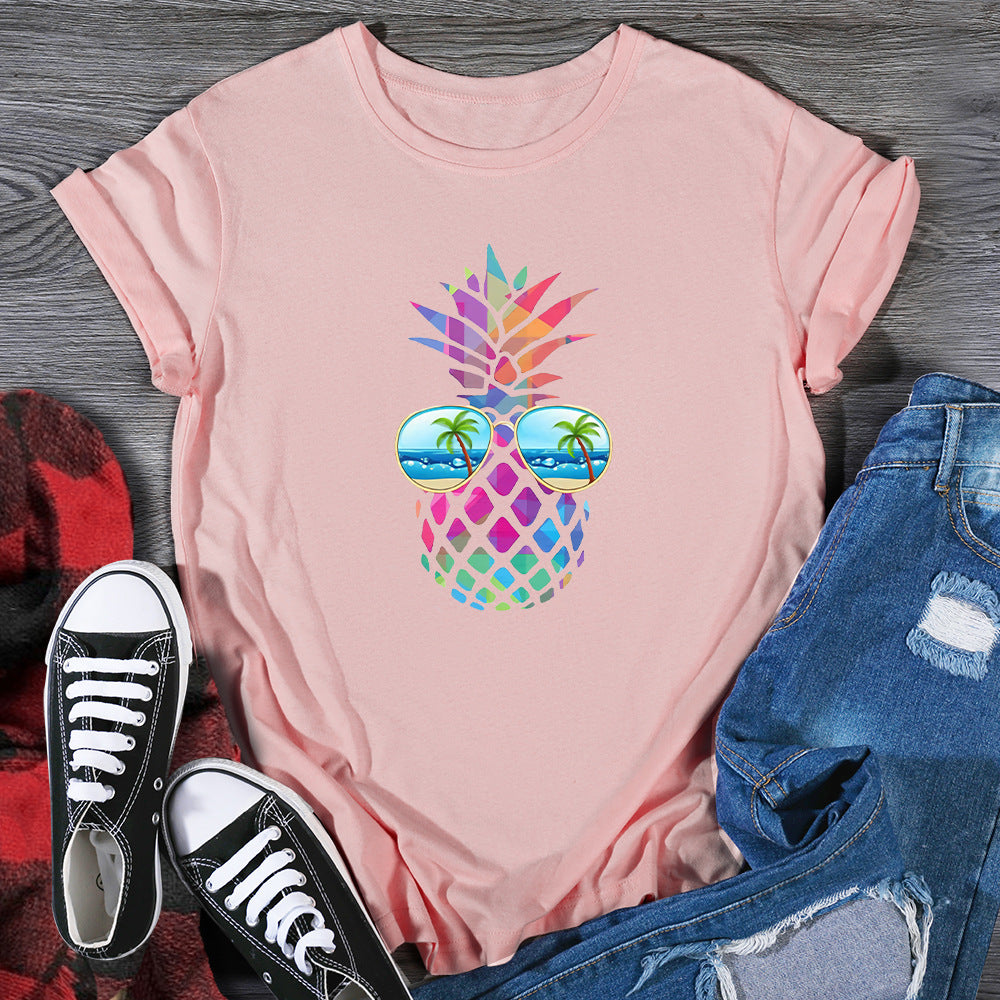 Eye Pineapple T-shirt Women